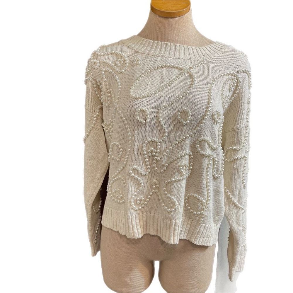 Vintage MY Pearl Y2K Sweater VTG Size Medium